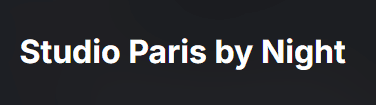 Studio Paris by Night